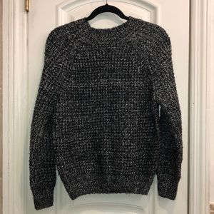 🌷SALT AND PEPPER KNIT SWEATER